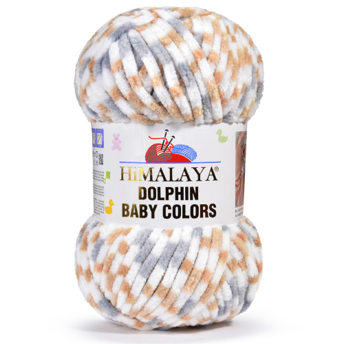 Купить пряжу HiMALAYA DOLPHIN BABY COLORS цвет 80416 производства фабрики HiMALAYA