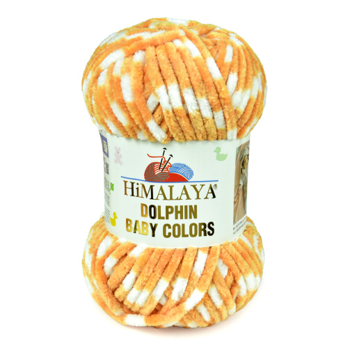 Купить пряжу HiMALAYA DOLPHIN BABY COLORS цвет 80433 производства фабрики HiMALAYA
