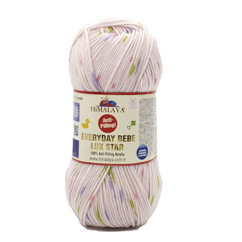 Купить пряжу HiMALAYA EVERYDAY BEBE LUX STAR цвет 74411 производства фабрики HiMALAYA