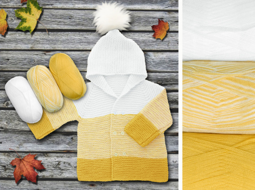 Купить пряжу HiMALAYA EVERYDAY SENFONİ цвет 71002 производства фабрики HiMALAYA