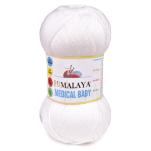 Купить пряжу HiMALAYA MEDICAL BABY цвет 79201 производства фабрики HiMALAYA