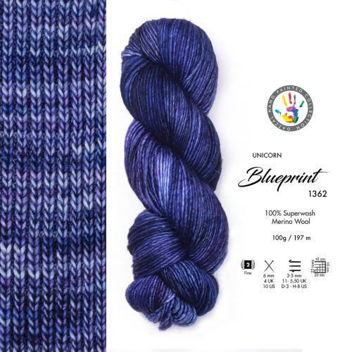Купить пряжу GAZZAL Unicorn цвет 1362 производства фабрики GAZZAL