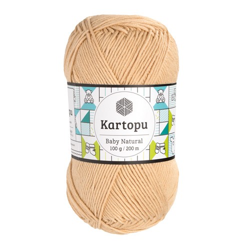 Купить пряжу KARTOPU BABY NATURAL цвет K1848 производства фабрики KARTOPU