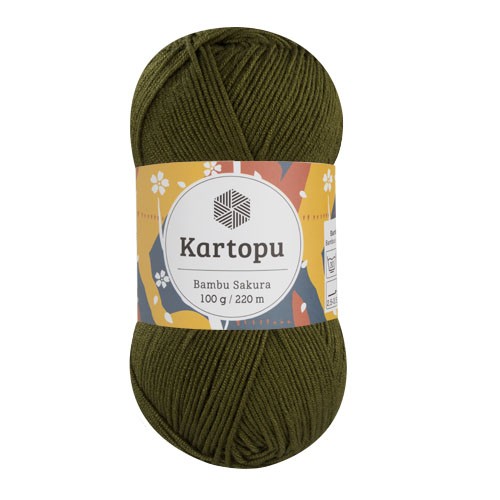 Купить пряжу KARTOPU BAMBU SAKURA цвет K410 производства фабрики KARTOPU