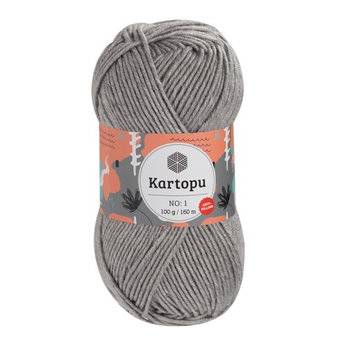 Купить пряжу KARTOPU NO.1 цвет K1000 производства фабрики KARTOPU