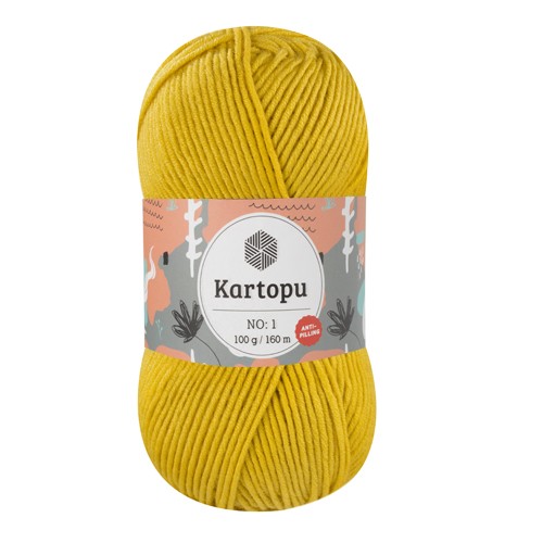Купить пряжу KARTOPU NO.1 цвет K1321 производства фабрики KARTOPU