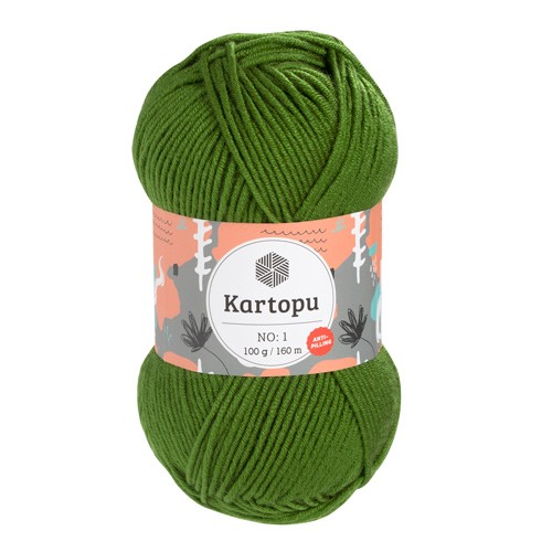 Купить пряжу KARTOPU NO.1 цвет K1391 производства фабрики KARTOPU