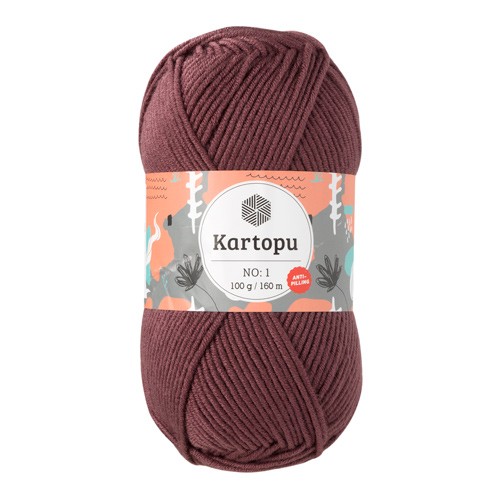 Купить пряжу KARTOPU NO.1 цвет K1707 производства фабрики KARTOPU