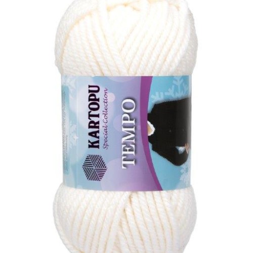 Купить пряжу KARTOPU TEMPO 600GR цвет K010 производства фабрики KARTOPU