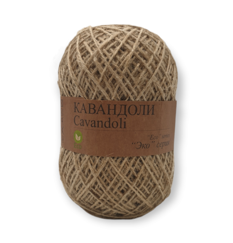 Купить пряжу ЛАМА УРАЛ Кавандоли цвет Натуральный производства фабрики ЛАМА УРАЛ