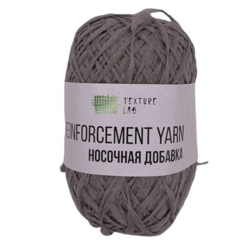 Купить пряжу ЛАМА УРАЛ Носочная добавка цвет 03-Серый производства фабрики ЛАМА УРАЛ