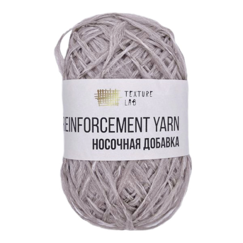 Купить пряжу ЛАМА УРАЛ Носочная добавка цвет 30-Серо-бежевый производства фабрики ЛАМА УРАЛ