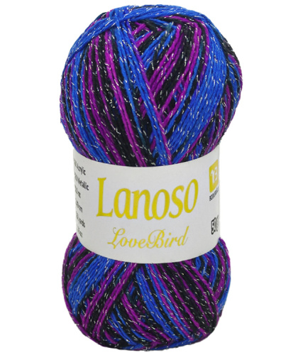 Купить пряжу LANOSO LOVE BIRD цвет 708 производства фабрики LANOSO