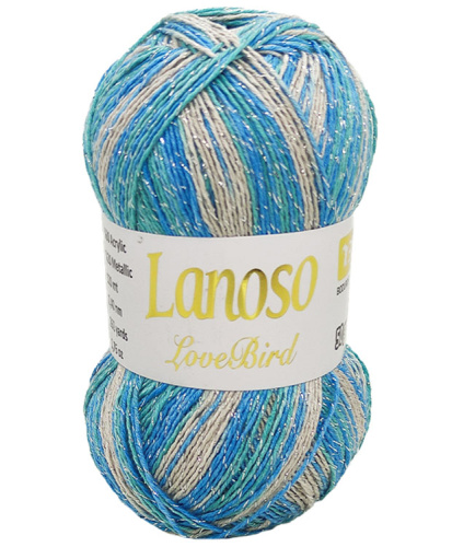 Купить пряжу LANOSO LOVE BIRD цвет 709 производства фабрики LANOSO