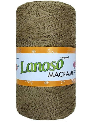 Купить пряжу LANOSO MACRAME PP цвет 907 производства фабрики LANOSO