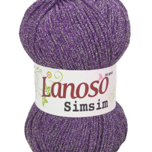 Купить пряжу LANOSO SIMSIM цвет 6551 производства фабрики LANOSO