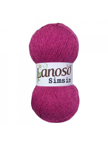 Купить пряжу LANOSO SIMSIM цвет 950 производства фабрики LANOSO