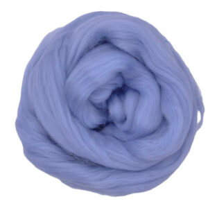 Купить пряжу ТРОИЦКАЯ Гребенная лента цвет 05-Голубой производства фабрики ТРОИЦКАЯ