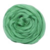 Купить пряжу ТРОИЦКАЯ Гребенная лента цвет 0580-Зелёное яблоко производства фабрики ТРОИЦКАЯ