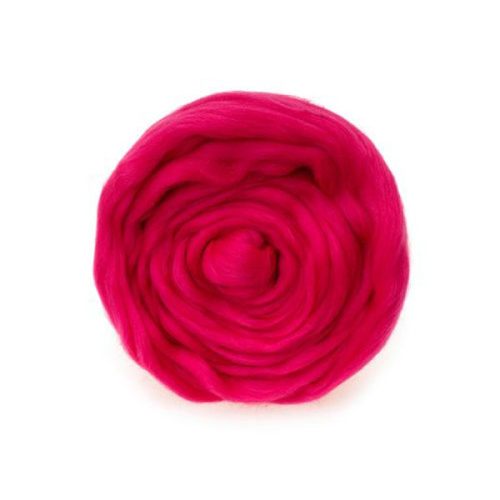 Купить пряжу ТРОИЦКАЯ Гребенная лента цвет 1013-Мальва производства фабрики ТРОИЦКАЯ