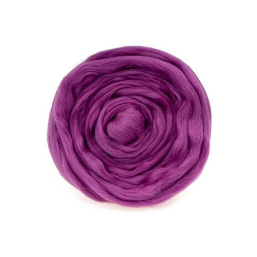 Купить пряжу ТРОИЦКАЯ Гребенная лента цвет 1650-Красный мускат производства фабрики ТРОИЦКАЯ