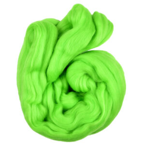 Купить пряжу ТРОИЦКАЯ Гребенная лента цвет 193-Св. салат производства фабрики ТРОИЦКАЯ