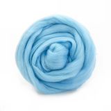 Купить пряжу ТРОИЦКАЯ Гребенная лента цвет 195-Незабудка производства фабрики ТРОИЦКАЯ