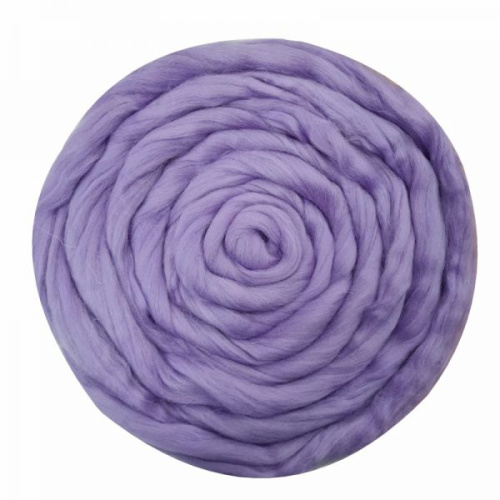 Купить пряжу ТРОИЦКАЯ Гребенная лента цвет 22-Сирень производства фабрики ТРОИЦКАЯ