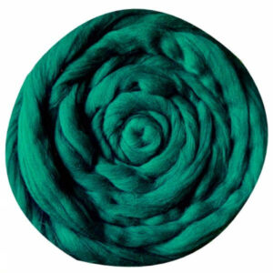 Купить пряжу ТРОИЦКАЯ Гребенная лента цвет 573-Т.изумруд производства фабрики ТРОИЦКАЯ