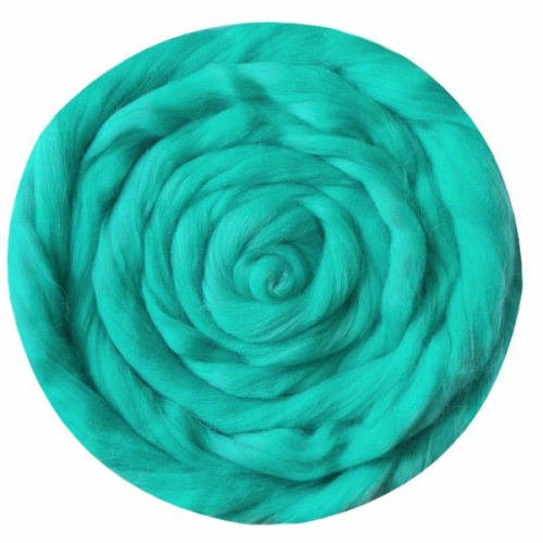 Купить пряжу ТРОИЦКАЯ Гребенная лента цвет 95-Океан производства фабрики ТРОИЦКАЯ