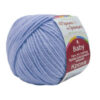 Купить пряжу ТРОИЦКАЯ Кроха цвет 05-Голубой производства фабрики ТРОИЦКАЯ
