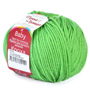 Купить пряжу ТРОИЦКАЯ Кроха цвет 1571-Св.экзотика производства фабрики ТРОИЦКАЯ