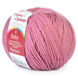 Купить пряжу ТРОИЦКАЯ Кроха цвет 290-Клевер производства фабрики ТРОИЦКАЯ