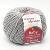 Купить пряжу ТРОИЦКАЯ Кроха цвет 59-Мышонок производства фабрики ТРОИЦКАЯ