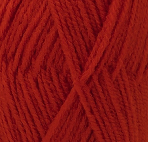 Купить пряжу ТРОИЦКАЯ Подмосковная цвет 1440-Алый производства фабрики ТРОИЦКАЯ