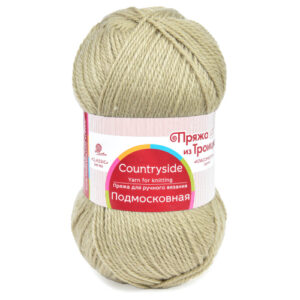 Купить пряжу ТРОИЦКАЯ Подмосковная цвет 274-Серо-бежевый производства фабрики ТРОИЦКАЯ