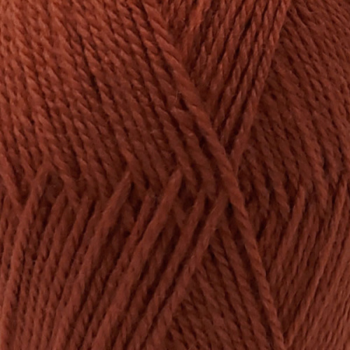 Купить пряжу ТРОИЦКАЯ Подмосковная цвет 31-Терракот производства фабрики ТРОИЦКАЯ