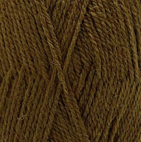 Купить пряжу ТРОИЦКАЯ Подмосковная цвет 416-Св.коричневый производства фабрики ТРОИЦКАЯ
