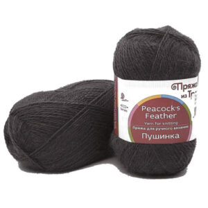 Купить пряжу ТРОИЦКАЯ Пушинка цвет 35-Маренго производства фабрики ТРОИЦКАЯ