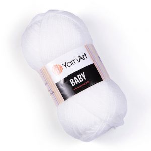 Купить пряжу YARNART BABY цвет 501 производства фабрики YARNART