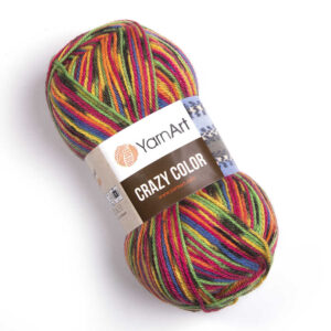 Купить пряжу YARNART CRAZY COLOR цвет 148 производства фабрики YARNART