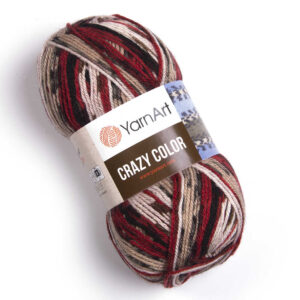 Купить пряжу YARNART CRAZY COLOR цвет 156 производства фабрики YARNART