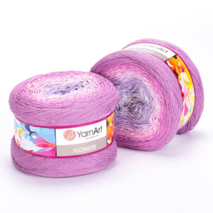 Купить пряжу YARNART FLOWERS цвет 281 производства фабрики YARNART