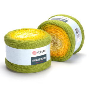 Купить пряжу YARNART FLOWERS MERINO цвет 549 производства фабрики YARNART