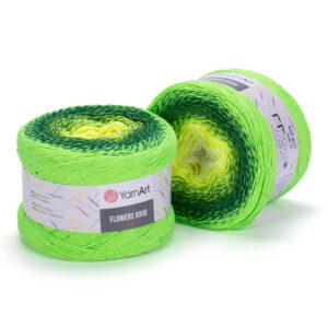 Купить пряжу YARNART FLOWERS VIVID цвет 508 производства фабрики YARNART
