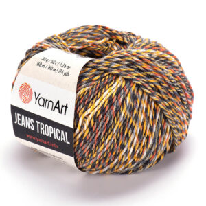 Купить пряжу YARNART JEANS TROPICAL цвет 610 производства фабрики YARNART