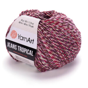 Купить пряжу YARNART JEANS TROPICAL цвет 619 производства фабрики YARNART