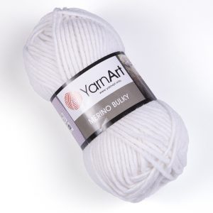 Купить пряжу YARNART MERINO BULKY цвет 501 производства фабрики YARNART