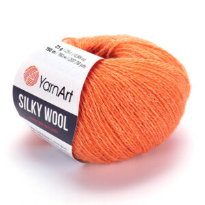 Купить пряжу YARNART SILKY WOOL цвет 338 производства фабрики YARNART