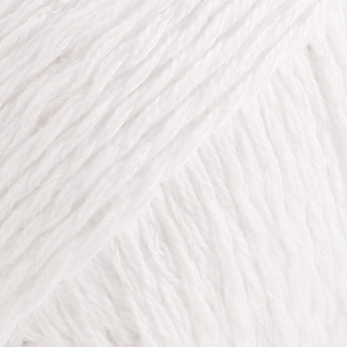 Купить пряжу DROPS DESIGN BELLE UNI COLOUR цвет 01 производства фабрики DROPS DESIGN